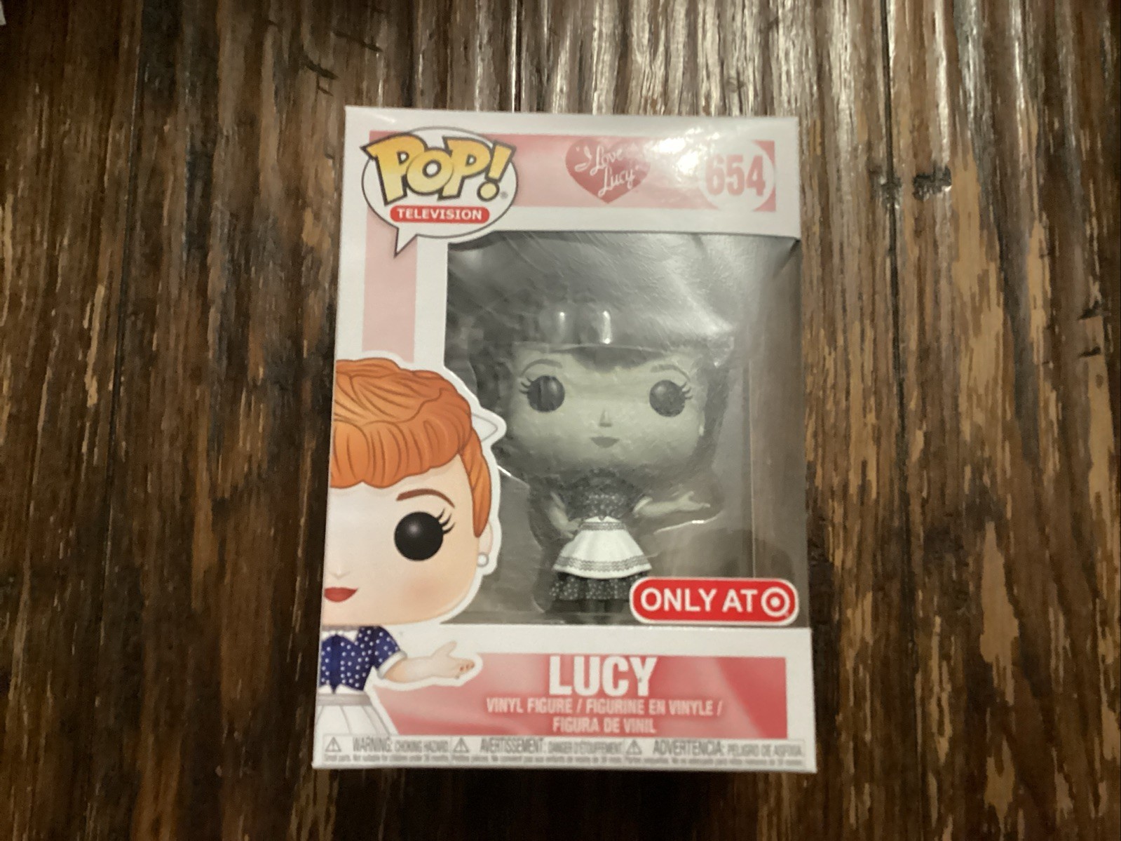 Funko Pop I Love Lucy 654 Target Exclusive Lucille Ball Blac