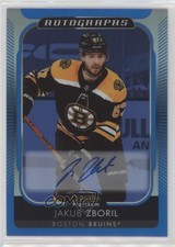 2021-22 O-Pee-Chee Platinum Blue Rainbow Auto Jakub Zboril #BA-JZ Auto 0nr3