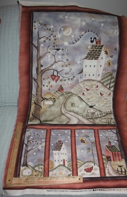 Happily Ever After  Jacqueline Patron Red Rooster Cotton Fabric Quilting