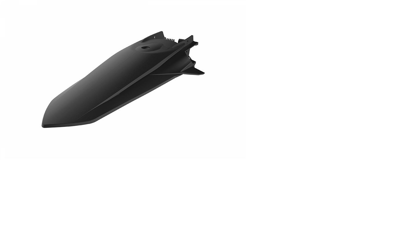 POLISPORT Rear Fender (Black) To Fit KTM SX/SXF Models 19-21
