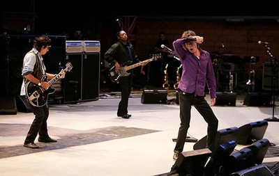 Keith Richards Darryl Jones Mick Jagger of The Rolling Stones perf- Old Photo