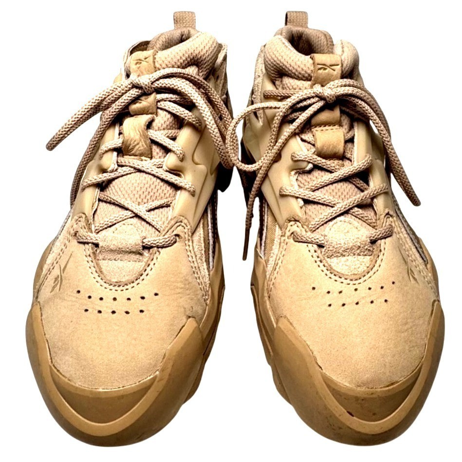 Cardi B Reebok Women's Classic Leather V2 Casual Beige Active Sneakers Size 7 thumbnail 5