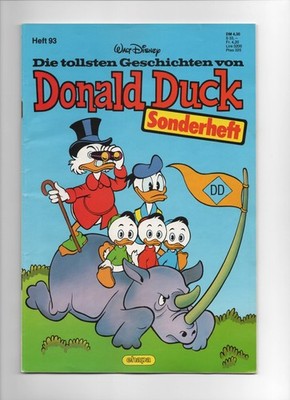 TG93 - DONALD DUCK 93 SONDERHEFT - DIE TOLLSTEN GESCHICHTEN - DAGOBERT - LTB