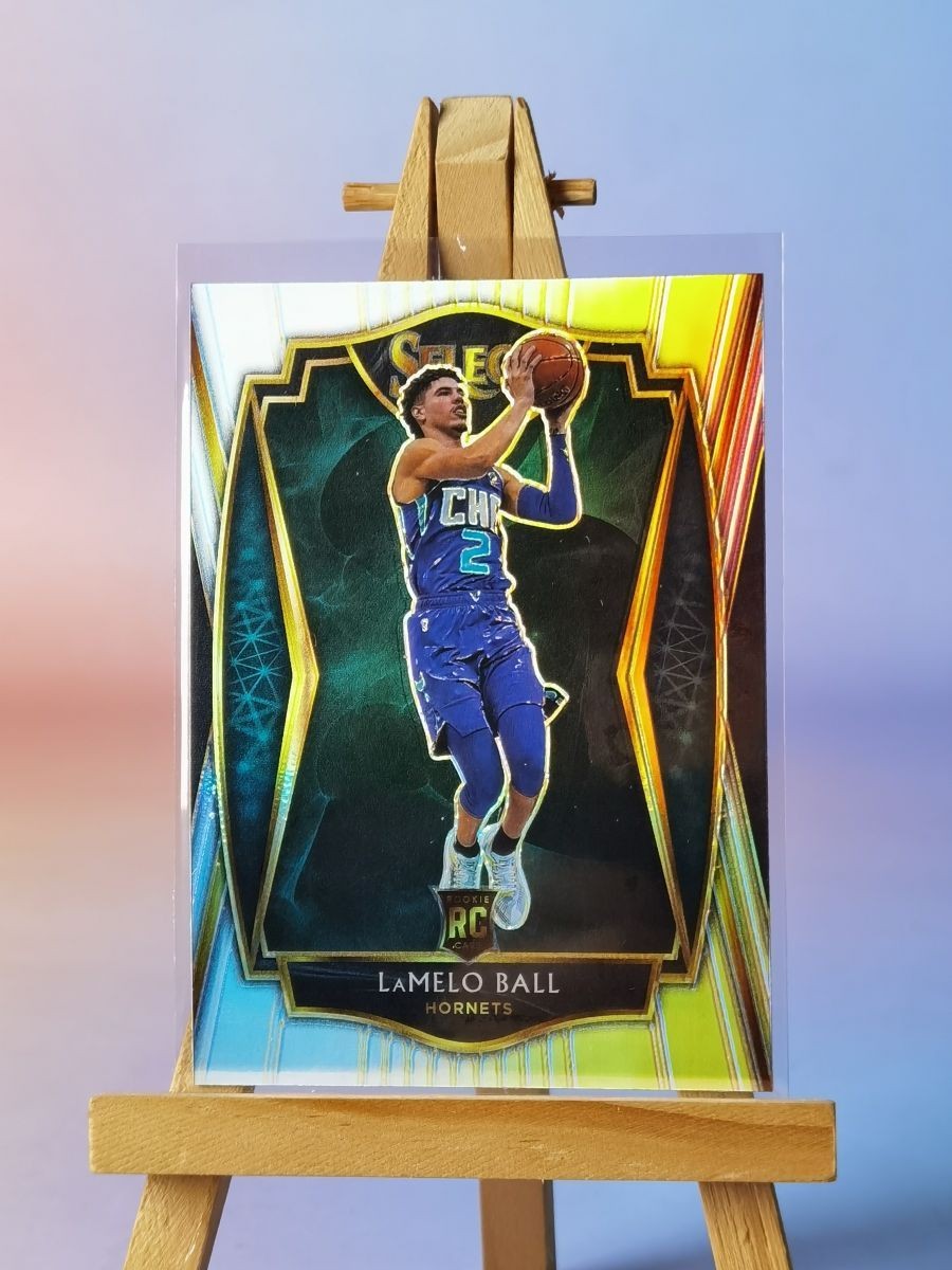 2020-21 Panini Select - Premier Level Silver Prizm #183 LaMelo Ball (RC)-1