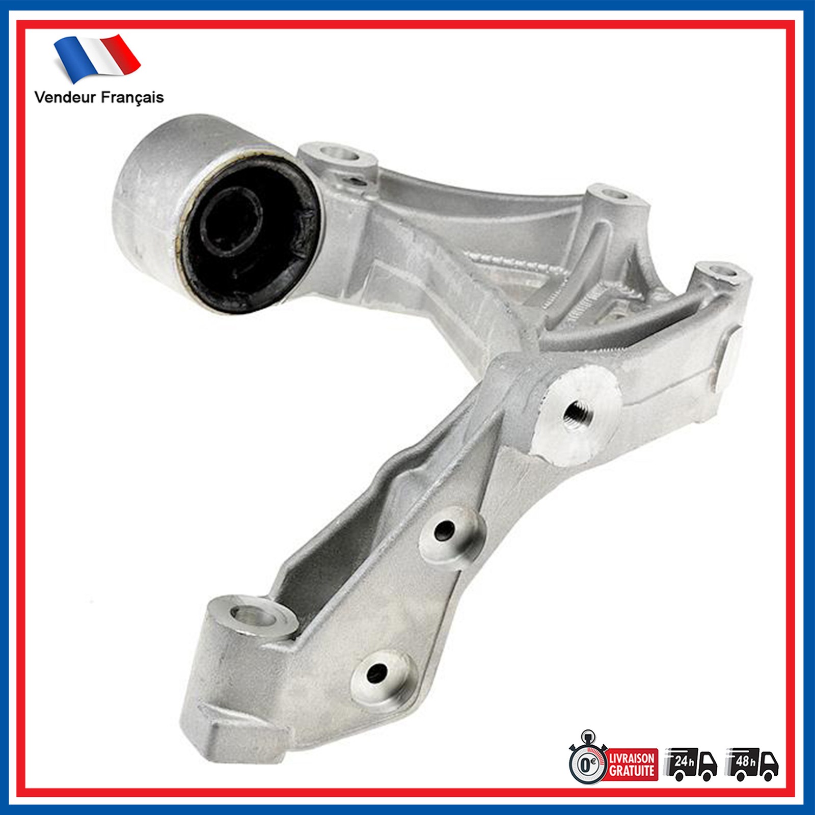 Console de triangle de suspension gauche 6Q0199293J de train avant