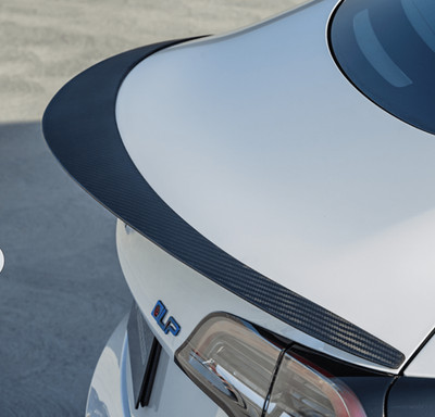 Unplugged Performance Carbon Fiber  Spoiler for Tesla Model 3 2017-2023