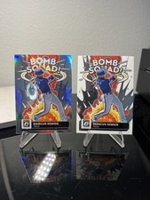 2022 Panini Optic SILVER HOLO +  Bomb Squad #BS-4 MARCUS SEMIEN Texas Rangers 