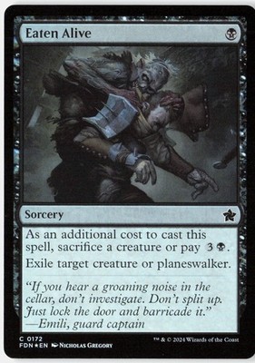 Eaten Alive Foundations 172 NM Foil