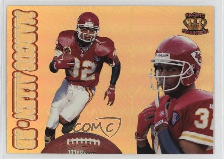 1995 Pacific Prisms Gold Marcus Allen #39 HOF 2r8