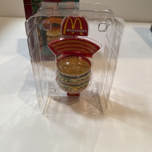 ¡Vintage! McDonald's Golden Arches BIG MAC adorno de Navidad reproduce música - Imagen 10 de 23