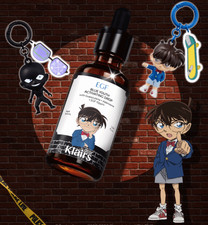 Juego de llaveros Detective Conan Case cerrado x Klairs EGF azul juvenil caída 50 ml