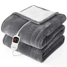 Homemate Electric Heated Blanket Full Size - 72"x84" Heated Bed Blanket Throw...