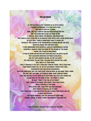 DREAM HOUSE - Inspired wall art Poetry Poster 16x20