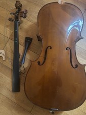 Stentor Student I Cello – Clean Neck Break – Repair Project – Case & Bow