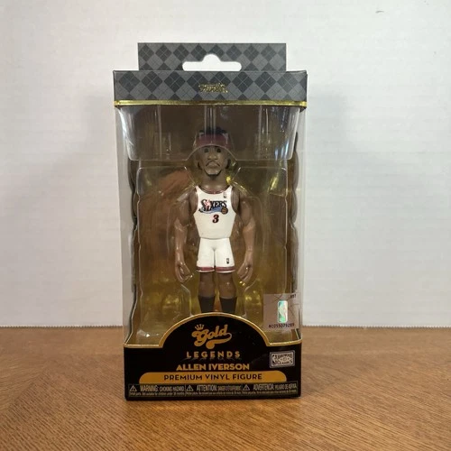 Funko Gold Allen Iverson NBA Legends Philadelphia 76ers 5" Figure