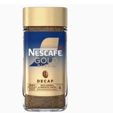 Nescafé Gold Blend Decaf Instant Coffee (190g) Pack Of 4