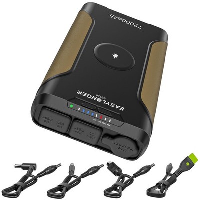 EASYLONGER CPAP Battery Backup Power Supply ES720, 266.4Wh(Exceeds Airline Li...