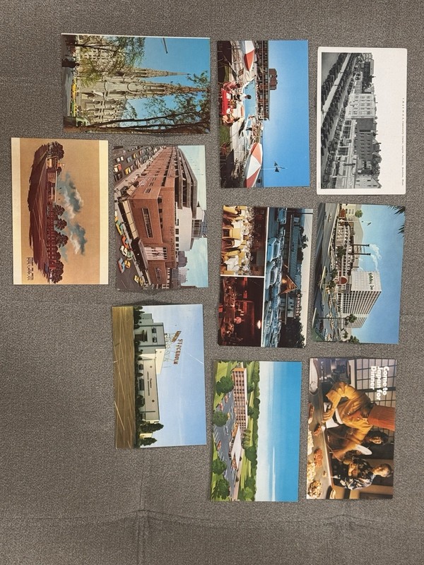 Holiday Inn Hotel & Restaurant & Advertising Postcard Lot of 10 Divided Back