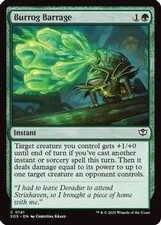Burrog Barrage 141 Secrets of Strixhaven Magic The Gathering MTG Card 2026 NM
