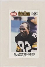 1985 Giant Eagle Pittsburgh Steelers Police John Stallworth #82 HOF 3c7