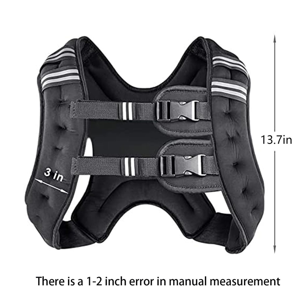Prodigen Weighted Vest for Women and Men 8 12 16 20 25 30 Lbs with ...