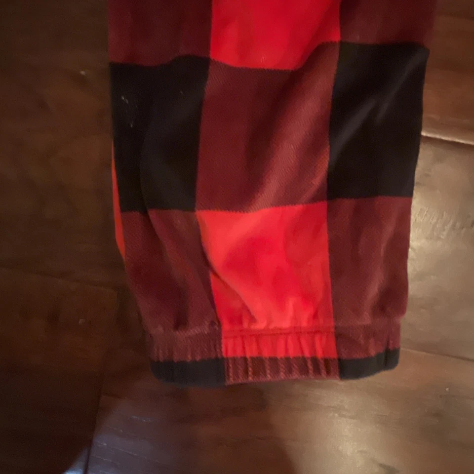 Secret сокровища 2 изделия черный/красный флис Buffalo чек пижамы комплект XL мягкий! - Изображение 4 из 4