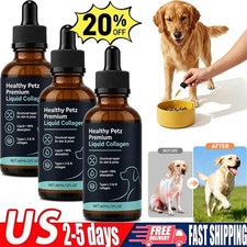 1/2/3PCS Healthy Petz Premium Liquid Collagen For Dogs, Supplement With Collagen