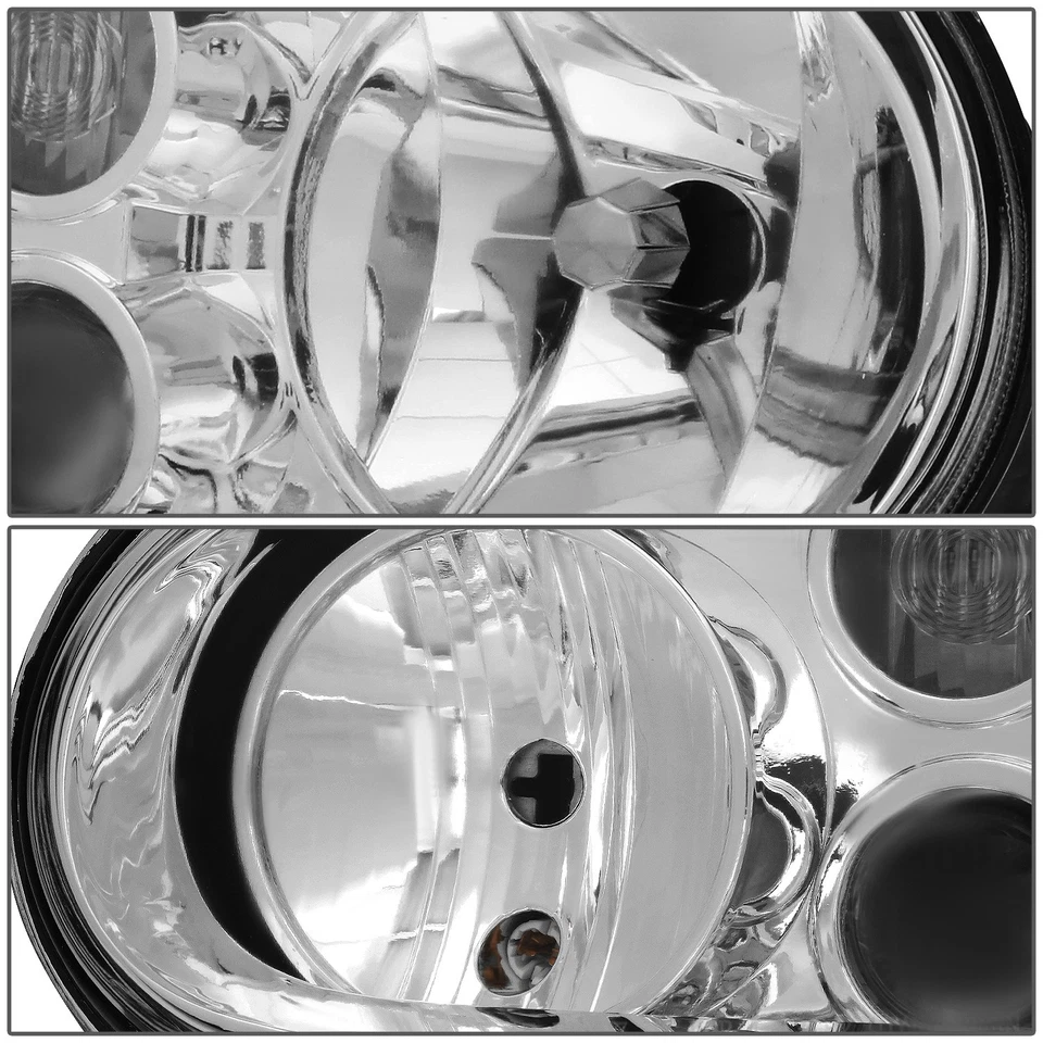 PARA 99-06 VW GOLF CABRIO CROMO CARCASA FARO FARO CON PROYECTOR ANTINIEBLA Foto 3 de 4