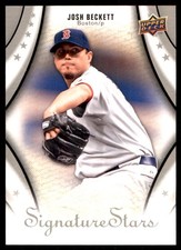 Josh Beckett 2009 Upper Deck Signature Stars #65 Red Sox MLB READ FREE SHIPPING