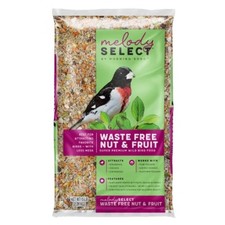Select 5lb Waste Free Nut  Fruit Wild Bird Food: Shell-Free, Sunflower Hearts