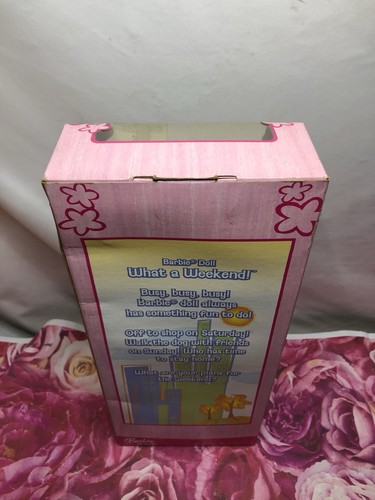 Barbie - What a Weeek Barbie Doll # J0579 - Cabello rubio - 2005 - Nuevo - Sin usar, en caja original - Imagen 6 de 6