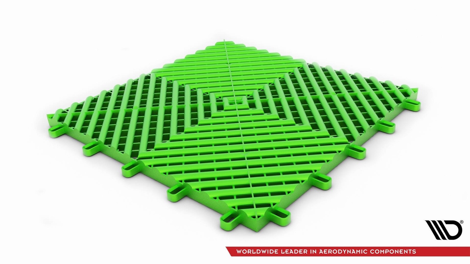 Sol modulaire Light Green MAXTON Floor au design épuré et finitions haut de gamme