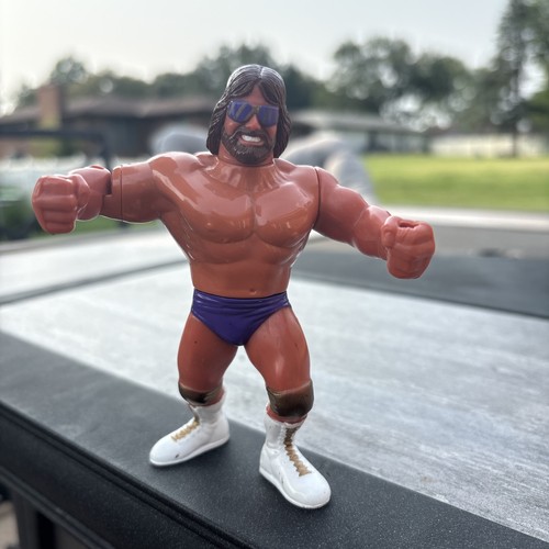 Vtg WWF Hasbro Macho Man Randy Savage Series 3 WWE...