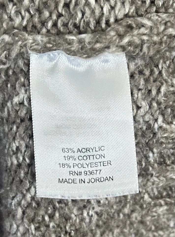 Cárdigan St. Johns Bay Taupe y Beige-Talla XL Foto 4 de 4