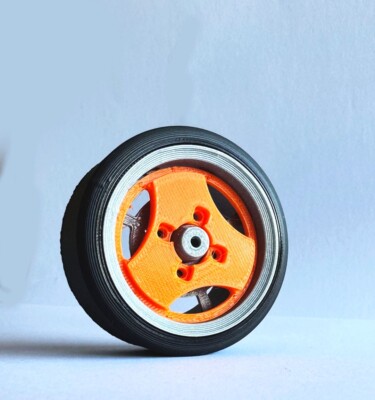 WPL D12 wheels Advan A3A style for wpl d12 d14 d22 d32 kei truck direct fit