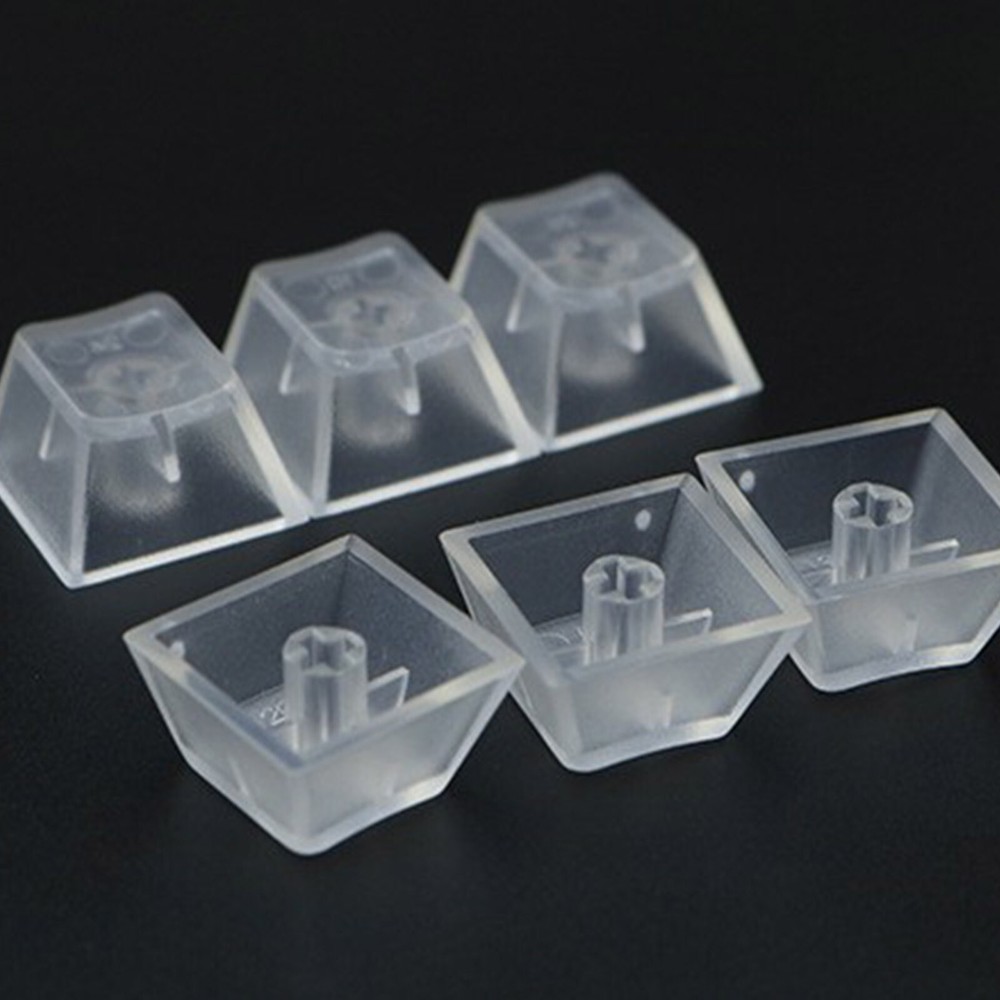 10pcs Transparent ESC Keycaps for Mechanical Keyboards, OEM R4 Height