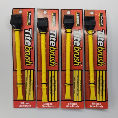 4x Titebond TiteBrush Silicone Glue Brush Applicator 16330 New FREE SHIPPING