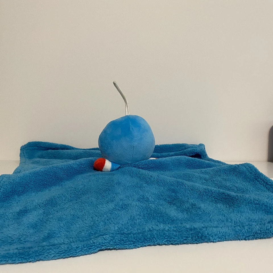 Miniso Captain America Lovey Blue Soft Security Blanket Towel Marvel Baby Boy - Image 3 of 4