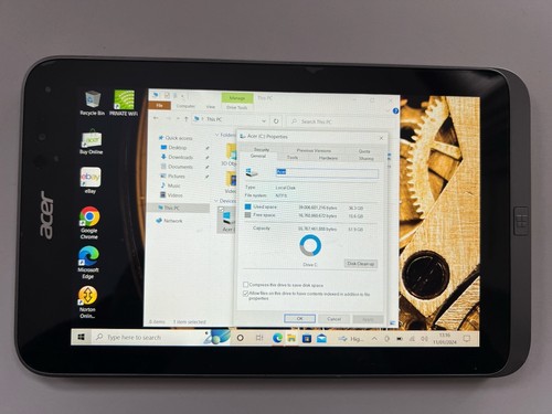 ACER ICONIA W4 Windows 10 Touchscreen Tablet - Picture 13 of 21