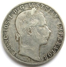 [R3430] 1 Florin 1860 B, Franz Joseph I. (1848-1916)