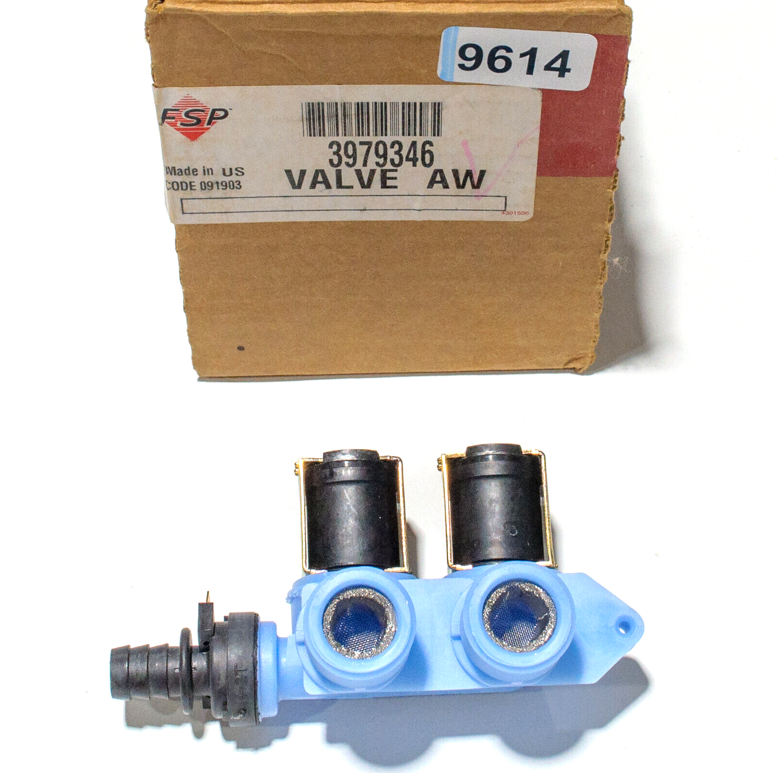 Whirlpool 3979346 Replacement Washer Water Inlet Valve-image