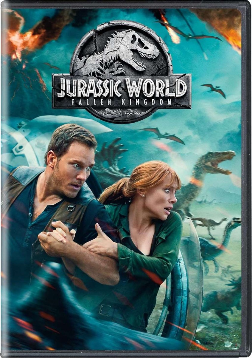 New: JURASSIC WORLD - Fallen Kingdom - Chris Pratt - DVD