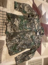 Vintage Walls Realtree Button Up Camo Shirt XXL Long Sleeve Pockets Made In USA