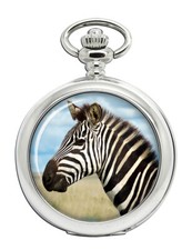 Zebra's Portrait Pocket Watch