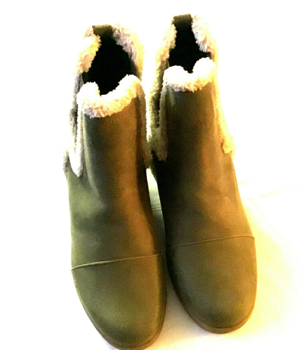 Sugar Haylei Wedge Booties Size 10 M eBay