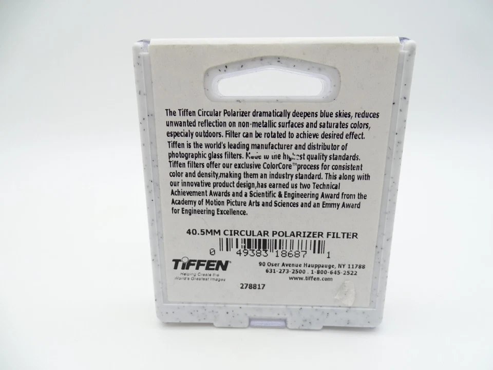 Tiffen 40.5mm CIRCULAR POLARIZER Filter - Image 3 of 3