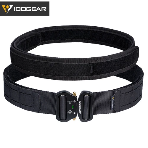 IDOGEAR 2" Taktischer Gürtel Schnellspanner Metallschnalle Laser MOLLE Herren Gürtel tarnfarben - Bild 15 von 21