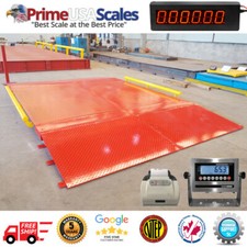 OP-934 Optima 10'x10' Axle Truck Cargo Scale Legal for trade NTEP 60,000 lb