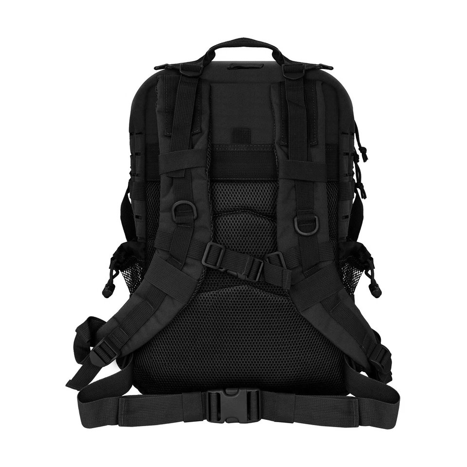 45L Outdoor Rucksack Trekkingrucksackwasserfest 600D Oxford Laptopfach MOLLE - Bild 4 von 4