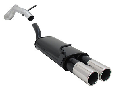NOVUS SPORTAUSPUFF VW GOLF 4 2x90mm Endschalldämpfer mit ABE